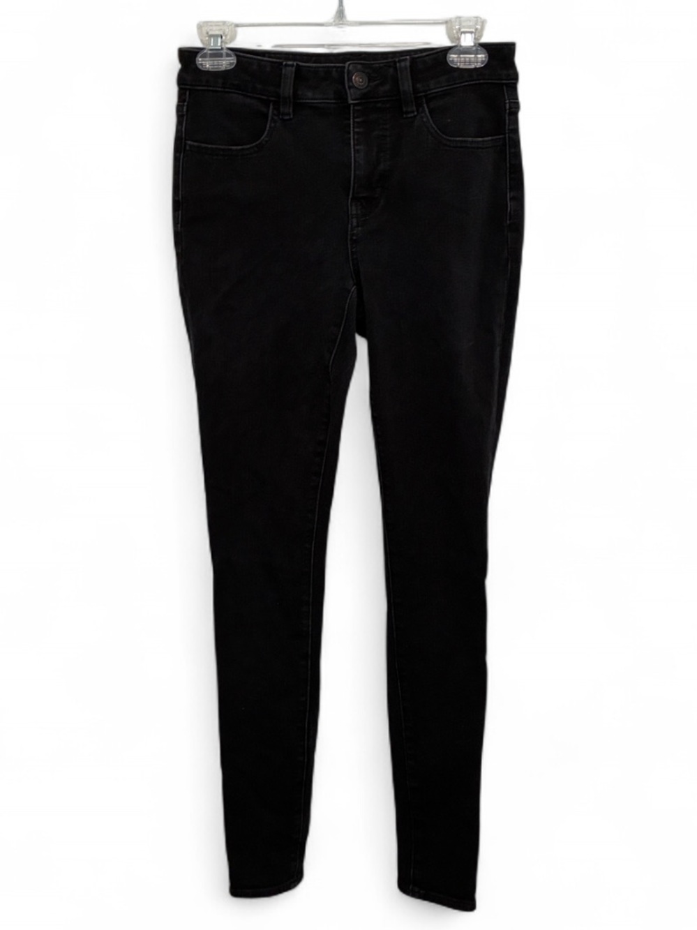 American Eagle Outfitters High Rose Jegging Black Skinny Jeans